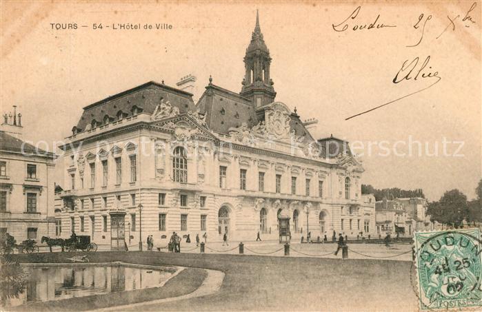Tours Indre-et-Loire Hotel de Ville
