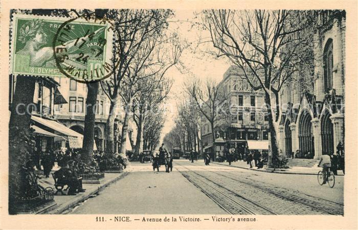 Nice Alpes Maritimes Avenue Victoire