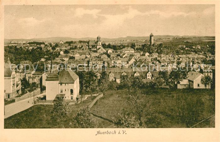 Auerbach Vogtland Panorama