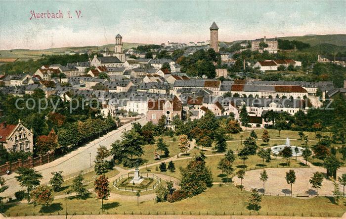 Auerbach Vogtland Panorama