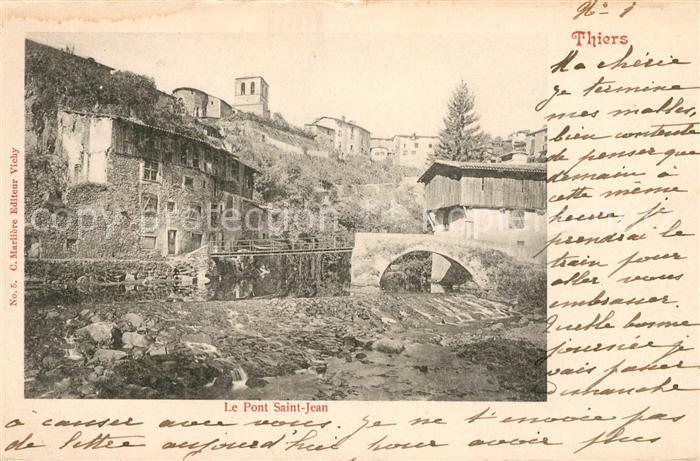 Thiers Pont Saint Jean