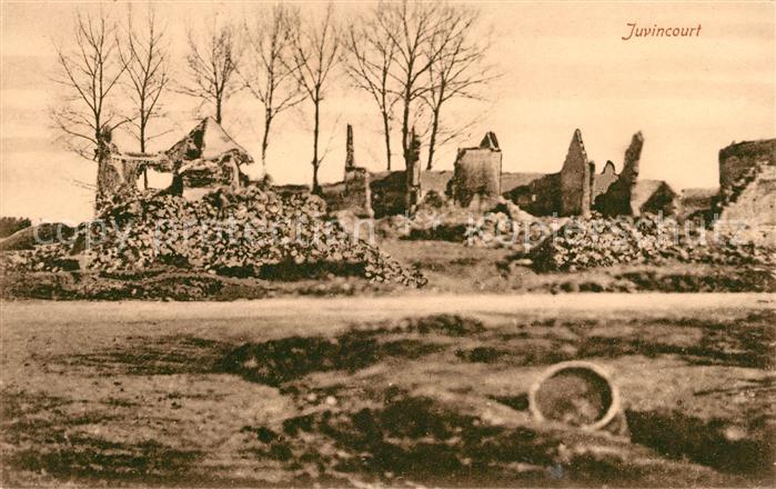Juvincourt-et-Damary Kriegsruinen