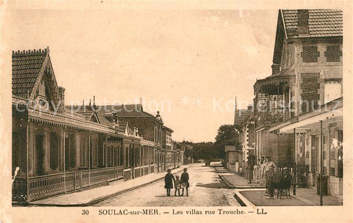 Soulac-sur-Mer Les villas rue Trouche