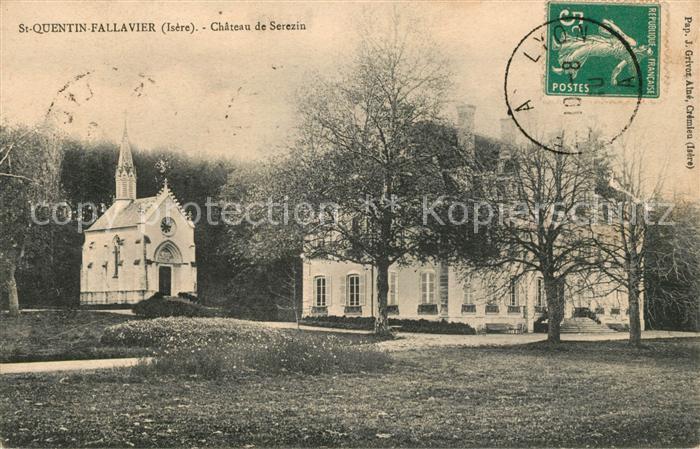 Saint-Quentin-Fallavier 38 Isere Chateau de Serezin