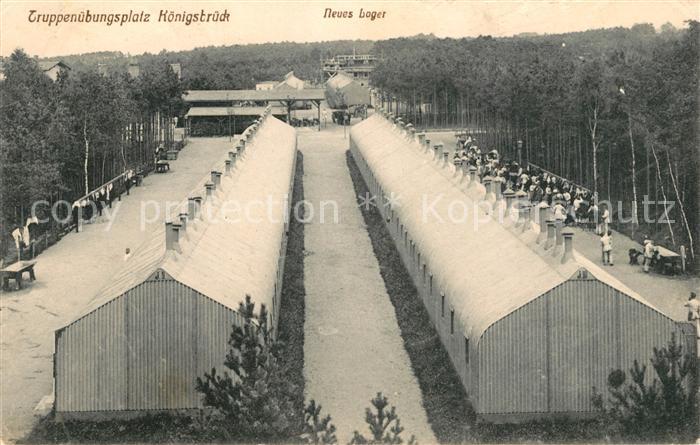 Koenigsbrueck Truppenuebungslager Neues Lager