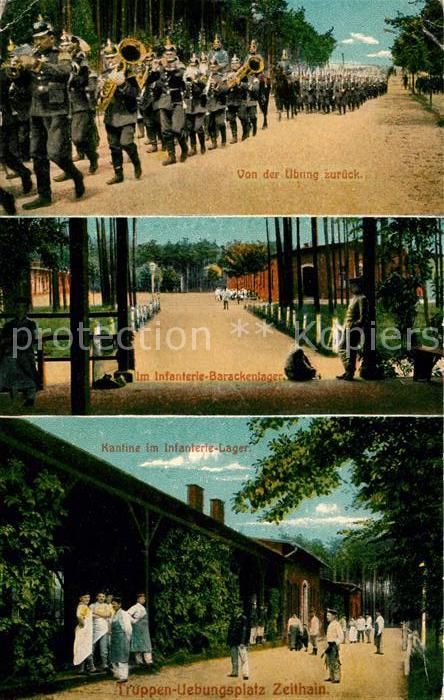 Zeithain Truppenuebungsplatz Kantine Infanterie Barackenlager