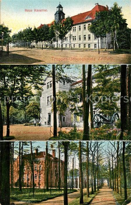 Zeithain Neue Kaserne Truppenuebungsplatz Koenigliche Kommandatur