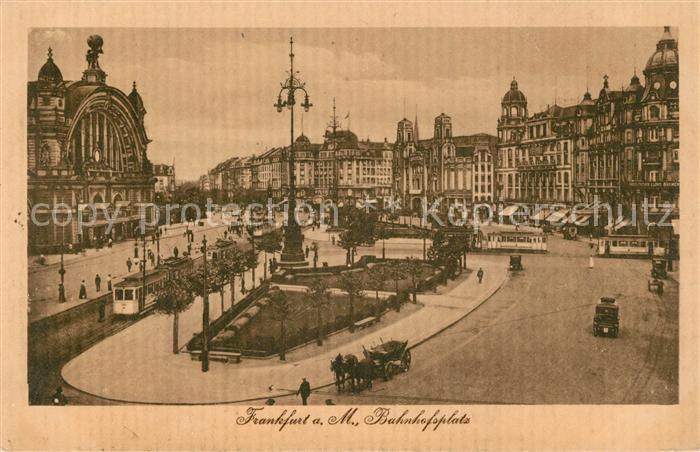 Frankfurt Main Bahnhofsplatz