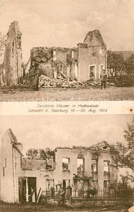 Hochwalsch Zertoerte Haeuser Saarburg