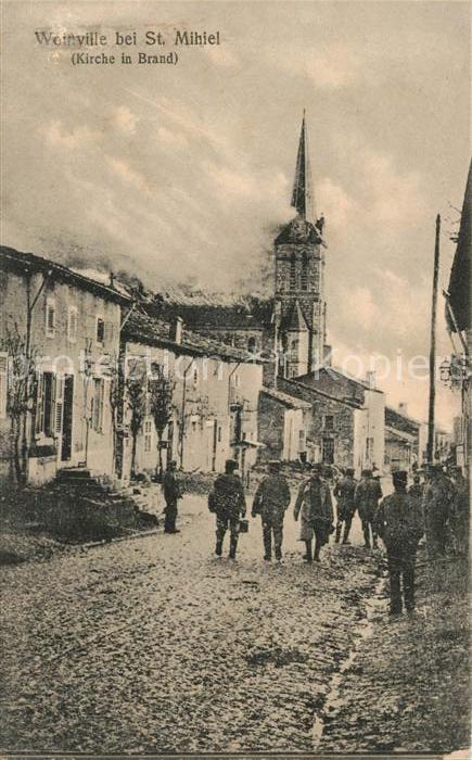 Mihel St Kirchenbrand