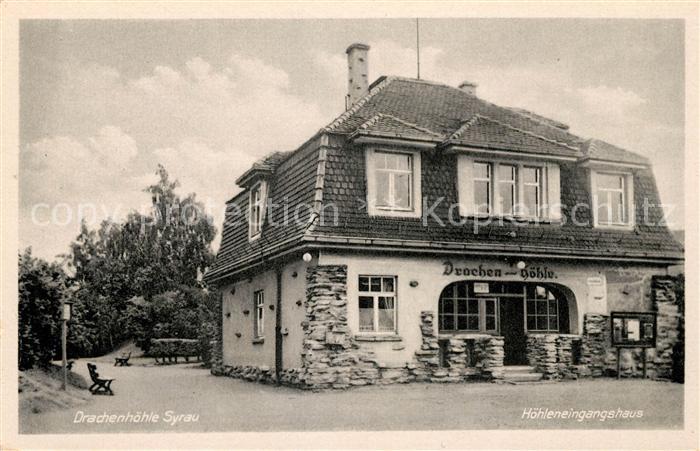 Syrau Vogtland Hoehleneingangshaus Drachenhoehle