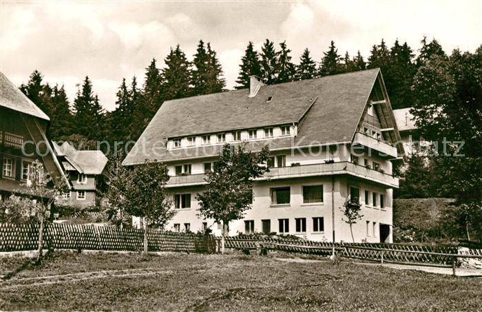 Menzenschwand Kurheim Haus Pieper