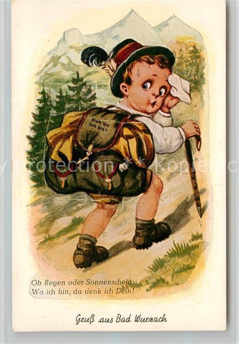 Wurzach Bad Grusskarte