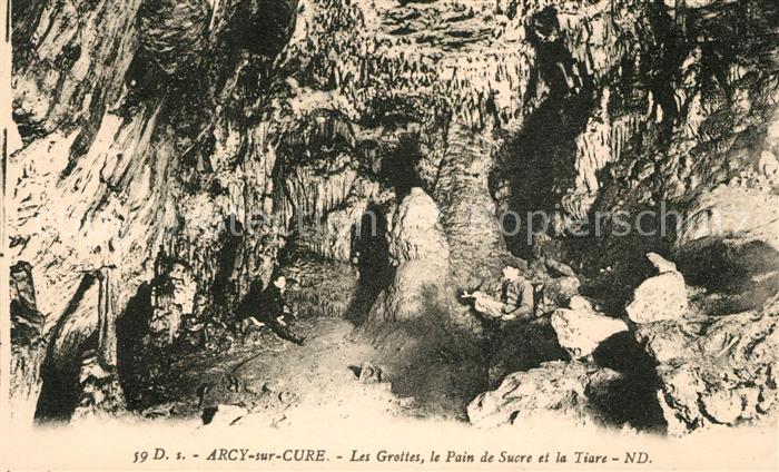 Hoehlen Caves Grottes Arcy-sur-Cure Pain de Sucre Tiare