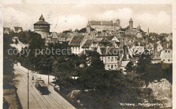 Strassenbahn Nürnberg Hallertorpartie
