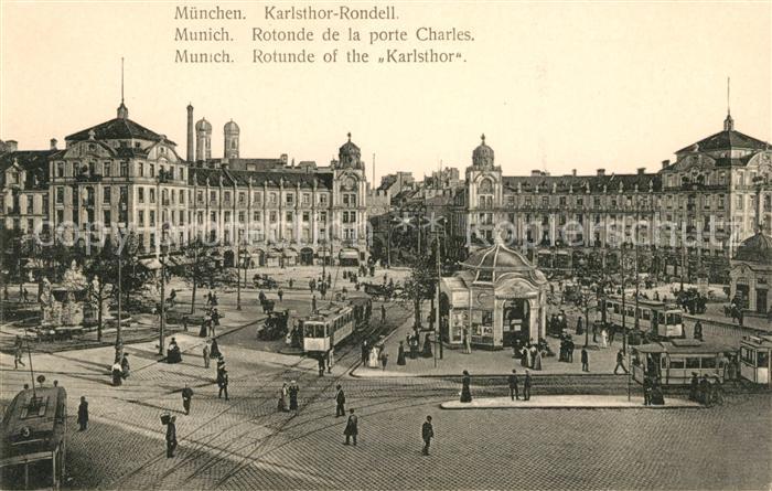 Strassenbahn München Karlstor-Rondell