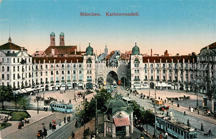 Strassenbahn München Karlstorrondell