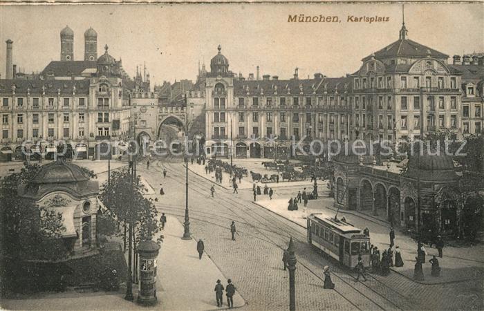 Strassenbahn München Karlsplatz