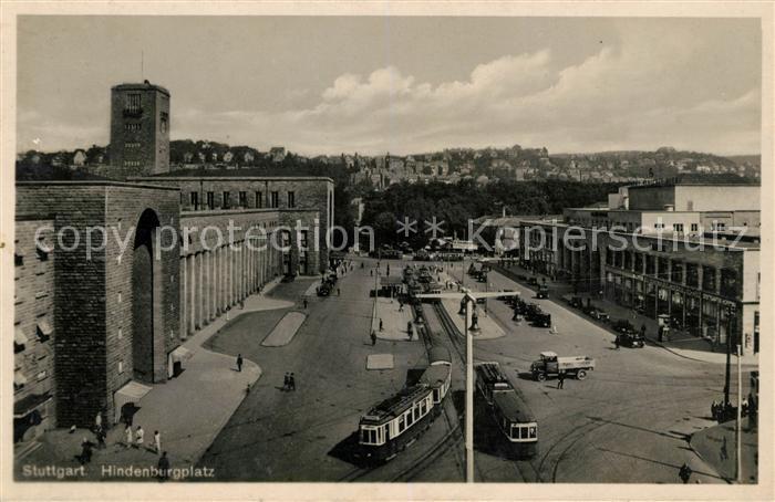 Strassenbahn Stuttgart Hindenburgplatz