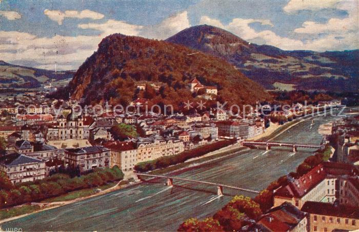 Verlag WIRO Wiedemann Nr. Salzburg vom Restaurant Elektrischer Au