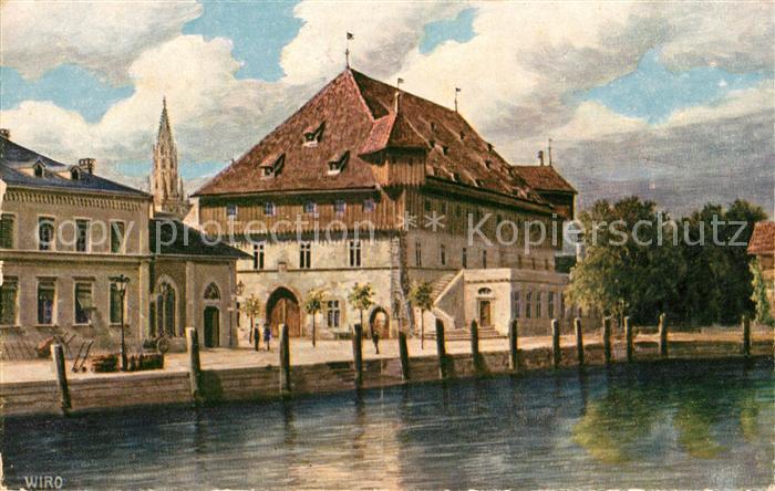 Verlag WIRO Wiedemann Nr. 2398 B Konstanz Conciliumgebäude