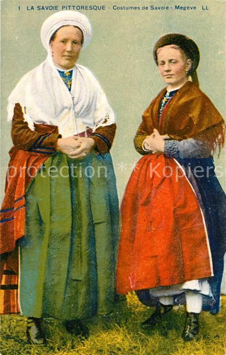 Trachten Frankreich Savoie Megeve