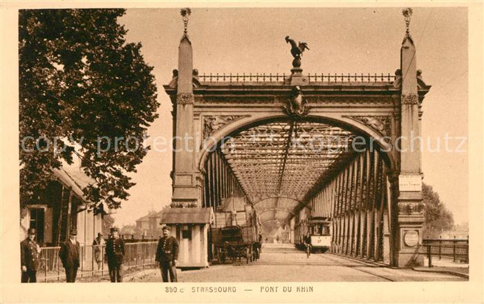 Strassenbahn Strasbourg Pont du Rhin