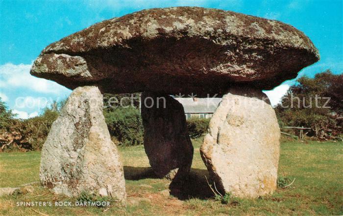 Huenengrab Spinster's Rock Dartmoor