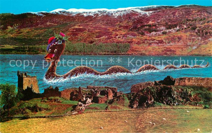 Maerchen Sagen Loch Ness Monster Castle Urquhart