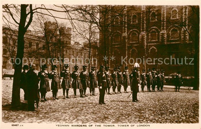Leibgarde Wache Yeoman Warders Tower of London