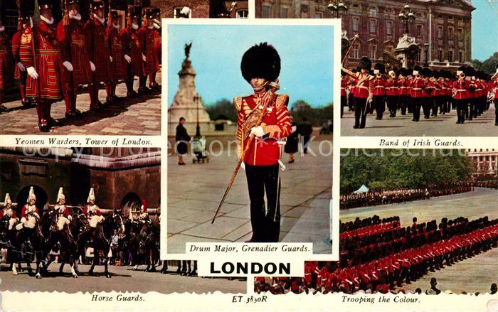 Leibgarde Wache London Drum Major Grenadier Guards Band