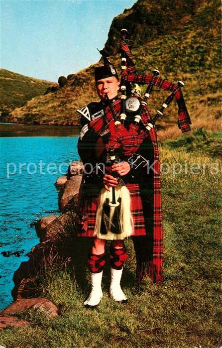 Dudelsack Sergeant Piper King's own Scottish Bord