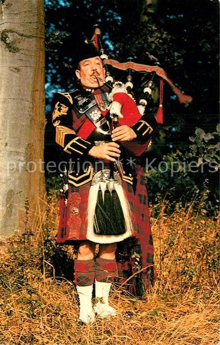 Dudelsack Pipe Major Royal Highland Fusiliers