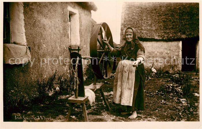 Spinnrad Irish Spinning Wheel