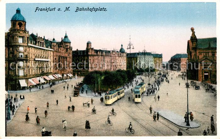 Strassenbahn Frankfurt am Main Bahnhofsplatz