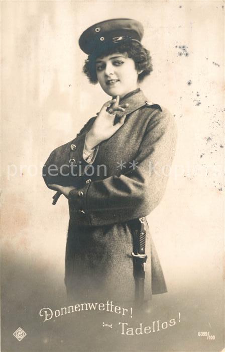 Foto OePG Nr. 6099/100 Frau Soldatin
