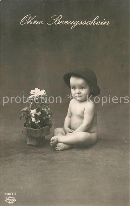 Foto Amag Nr. 61811/3 Baby Ohne Bezugsschein