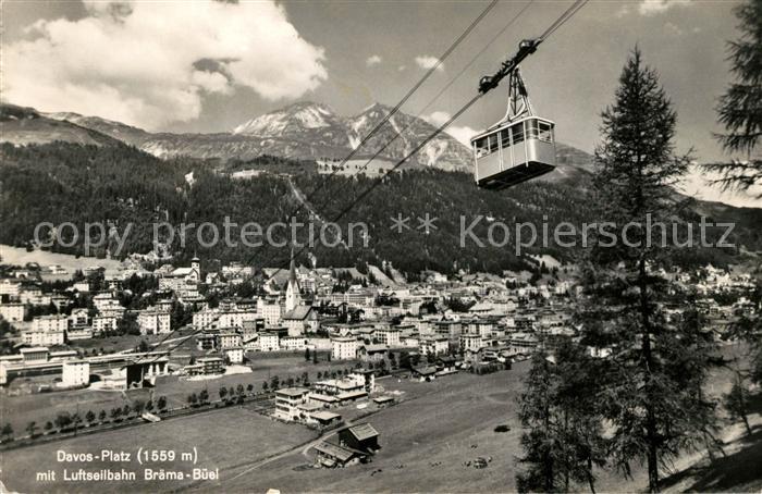 Seilbahn Davos-Platz Braema-Bueel