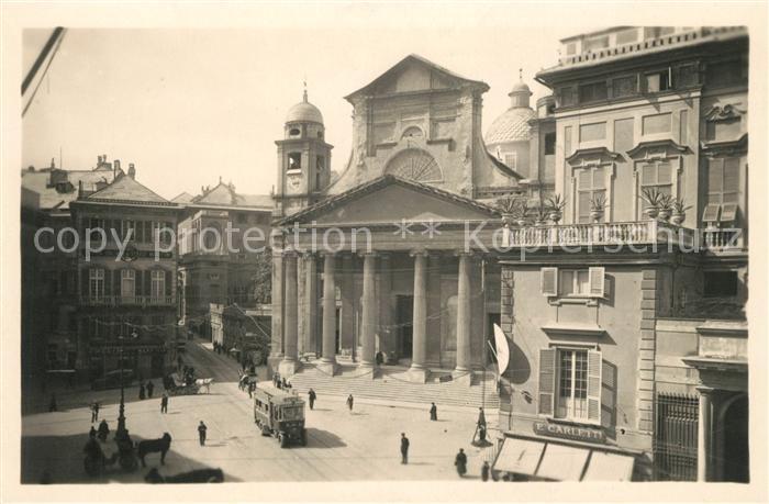 Strassenbahn Genova Piazza e Chiesa dell'Annunziata