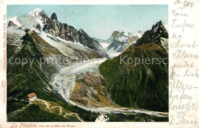 Gletscher La Flegere Mer de Glace