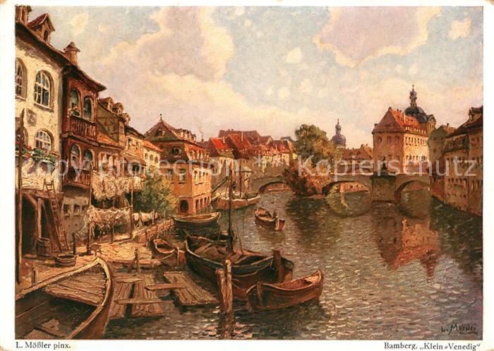 Moessler L. Bamberg Klein-Venedig
