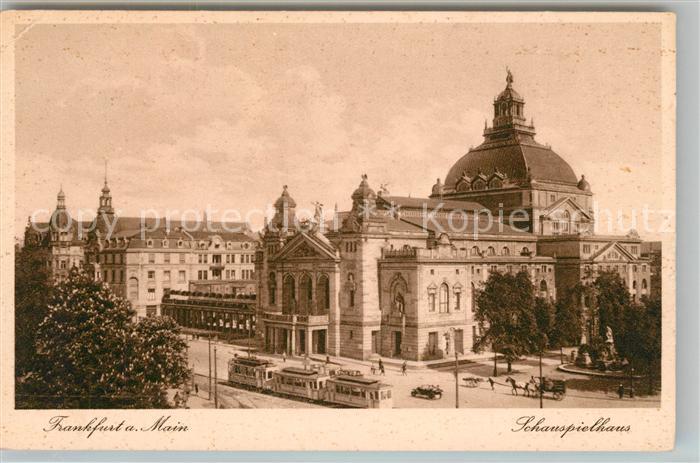 Strassenbahn Frankfurt am Main Schauspielhaus