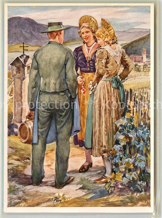 Trachten Oesterreich Wachau Werbung Stickstoffwerke Linz