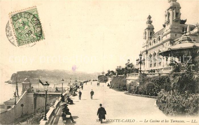 Monte-Carlo Le Casino et les Terrasses