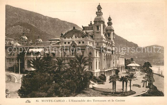 Monte-Carlo Ensemble des Terrasses et le Casino