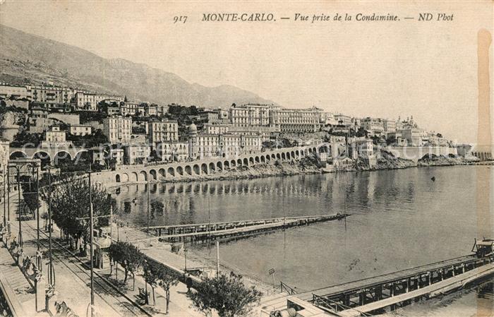 Monte-Carlo Vue prise de la Condamine