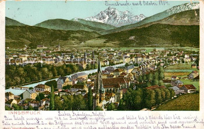 Innsbruck Vogelperspektive