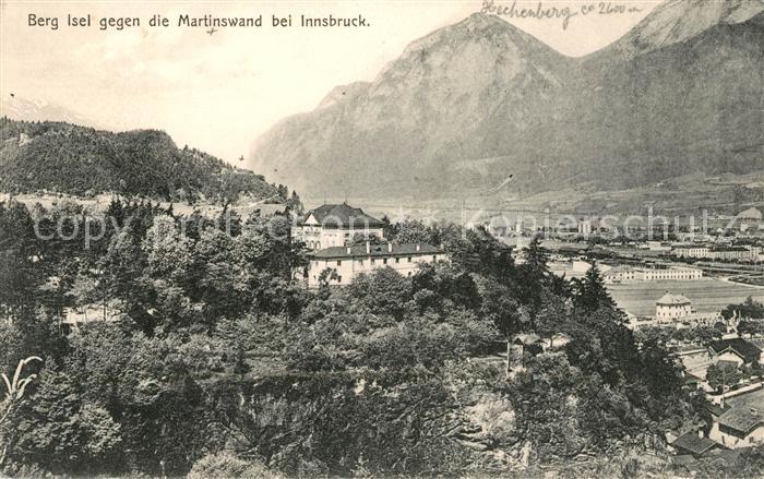 Innsbruck Berg Isel gegen Martinswand