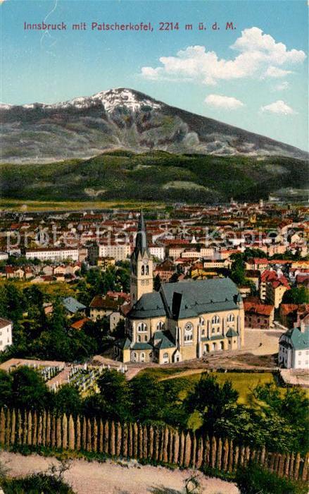 Innsbruck mit Patscherkofel
