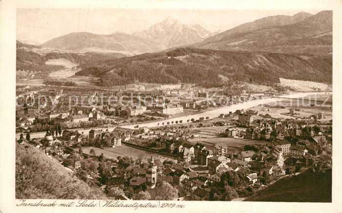 Innsbruck mit Waldrastspitze